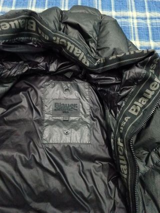 Giubbotto Blauer ragazzo nero taglia M