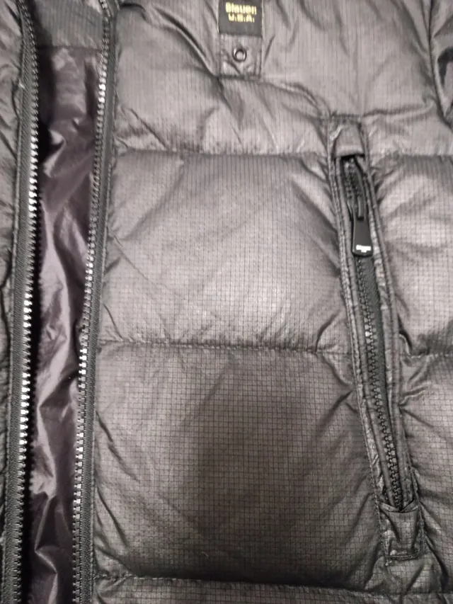 Giubbotto Blauer ragazzo nero taglia M