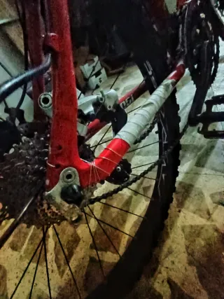 Bicicleta Merida Miami Roja Arreglar