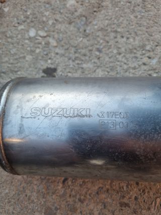 Tubo de escape Suzuki GSX 750 R