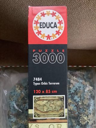 Puzzle Educa 3000 Piezas Mapa Mundo