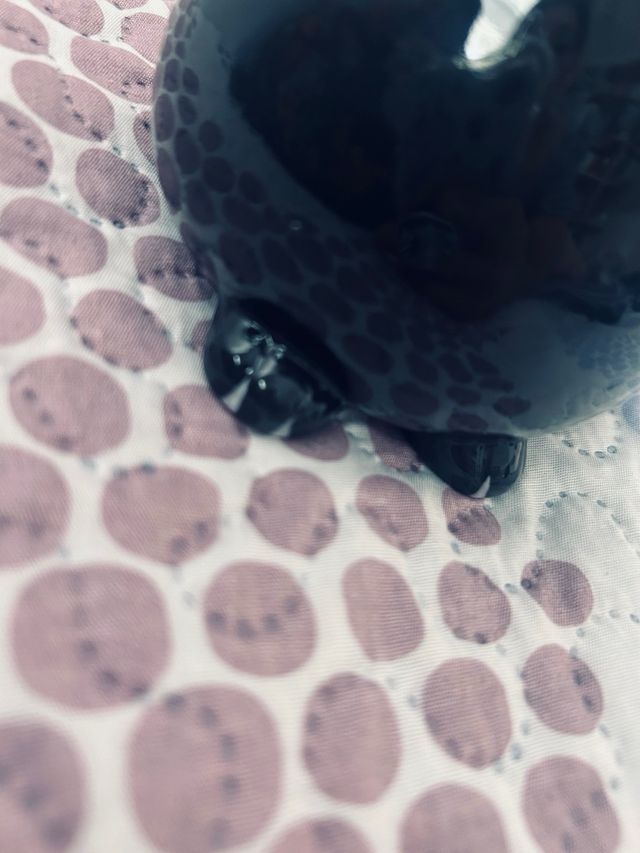 Taza Gato Negro Kawaii Cerámica