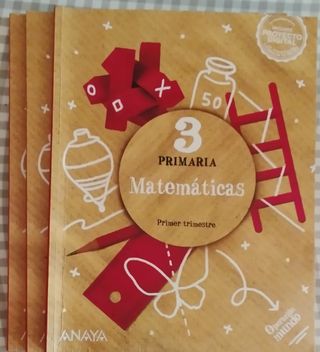 Matemáticas 3 Primaria. Anaya.