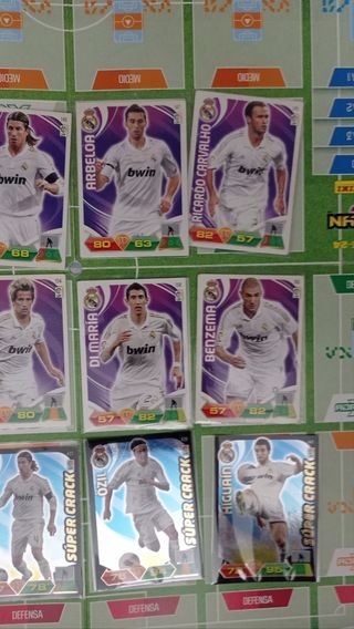 Lote cromos Real Madrid Adrenalyn XL