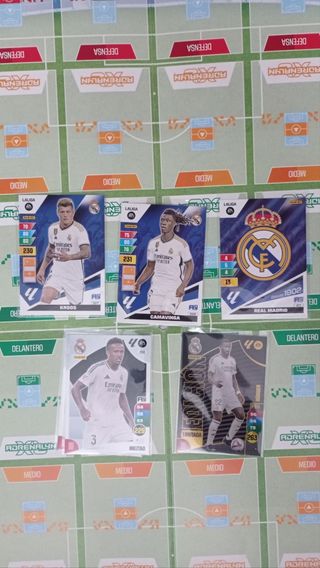 Lote cromos Real Madrid Adrenalyn XL