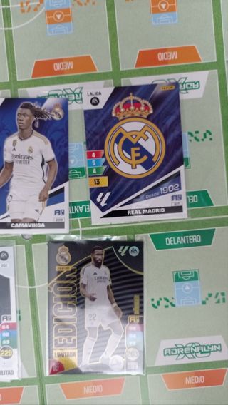 Lote cromos Real Madrid Adrenalyn XL