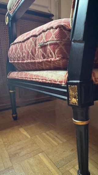 Sillón clásico estilo francés 