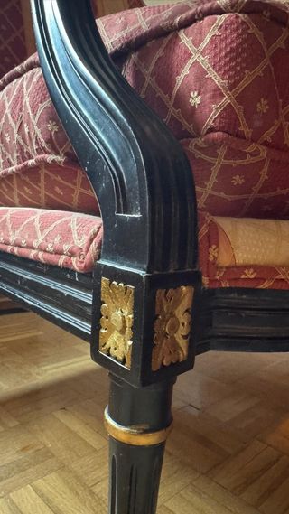 Sillón clásico estilo francés 