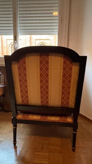 Sillón clásico estilo francés 