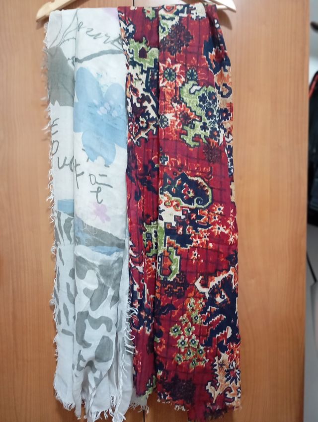 Pañuelos estampados multicolor