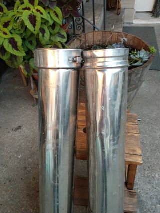 Tubos de chimenea de  acero inoxidable