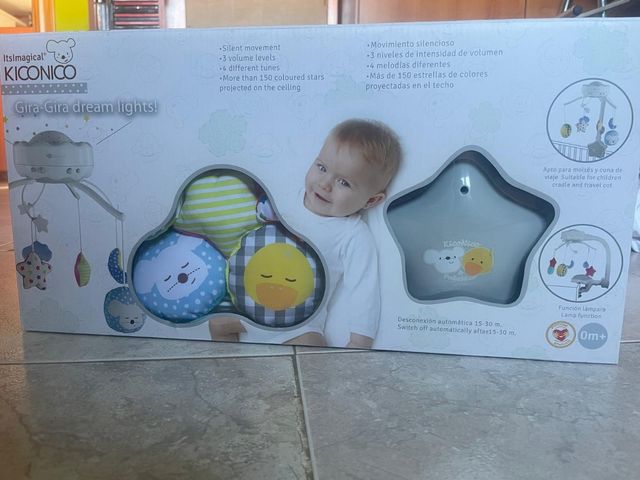 Móvil Cuna Kiconico Gira-Gira Dream Lights