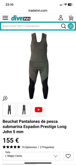 Beuchat Spadon Prestige Long John 