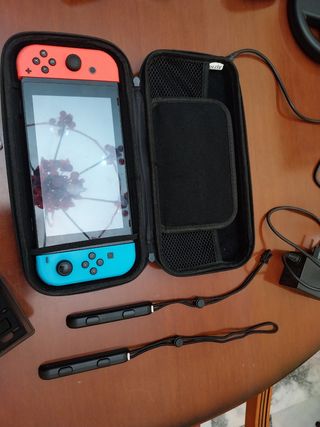 Nintendo Switch + Accesorios Poco Uso