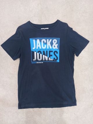 Camiseta Jack & Jones azul marino hombre