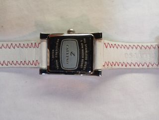 Reloj Calypso Cuadrado Rosa y Blanco