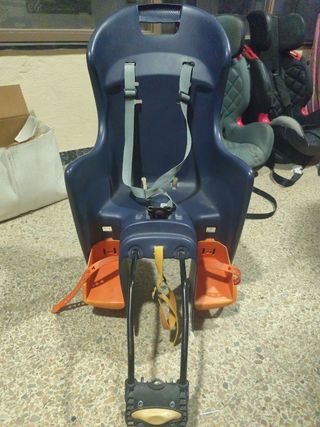Silla Portabebés Bicicleta Azul
