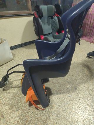 Silla Portabebés Bicicleta Azul