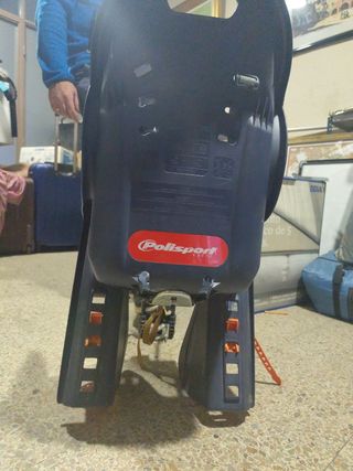 Silla Portabebés Bicicleta Azul