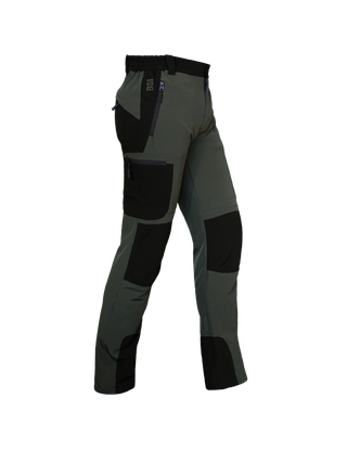 Pantalón técnico caqui y negro