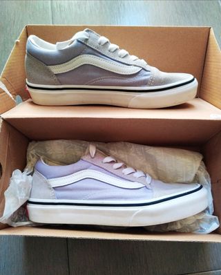 Zapatillas Vans Moradas Talla 34