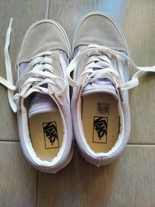 Zapatillas Vans Moradas Talla 34