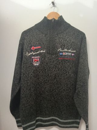Chaqueta Paul & Shark gris multicolor