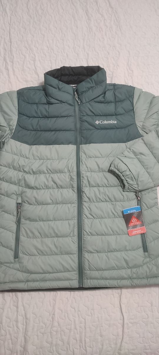 Chaqueta Columbia Verde/Azul Marino