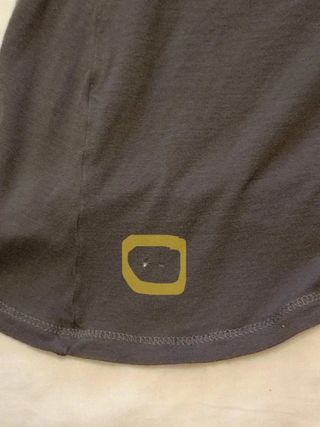 Camiseta gris Promod manga larga viscosa