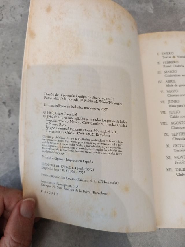 Como agua para chocolate