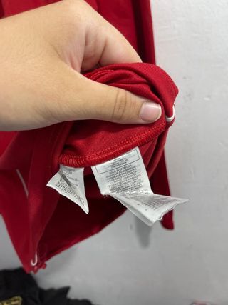 ¡¡OFERTA!! Talla S Sudadera Adidas Roja Climalite 