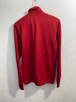 ¡¡OFERTA!! Talla S Sudadera Adidas Roja Climalite 