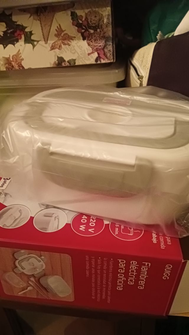 Fiambrera eléctrica QUIGG 1,05L