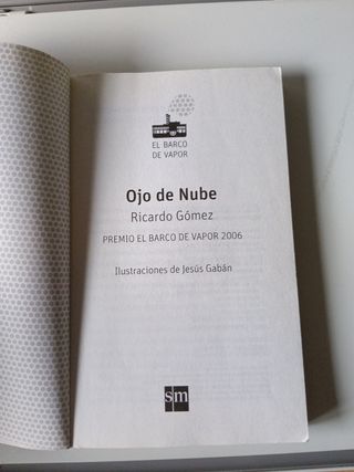 Libro Ojo de nube (El barco de vapor) 
