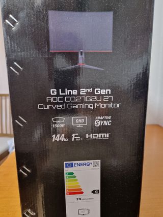Monitor Curvo AOC CQ27G2U 27 144Hz