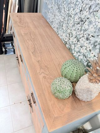 Credenza in teak con ante e cassetti
