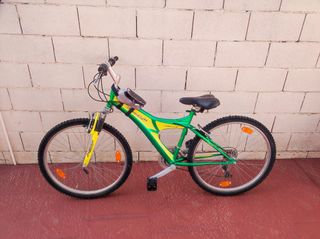 Bicicleta Montaña Spada Verde/Amarillo