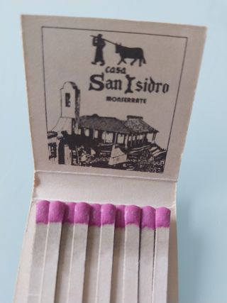 Cerillas de Casa San Isidro (Monserrate) (Colombia