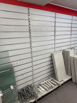 Paneles expositor madera