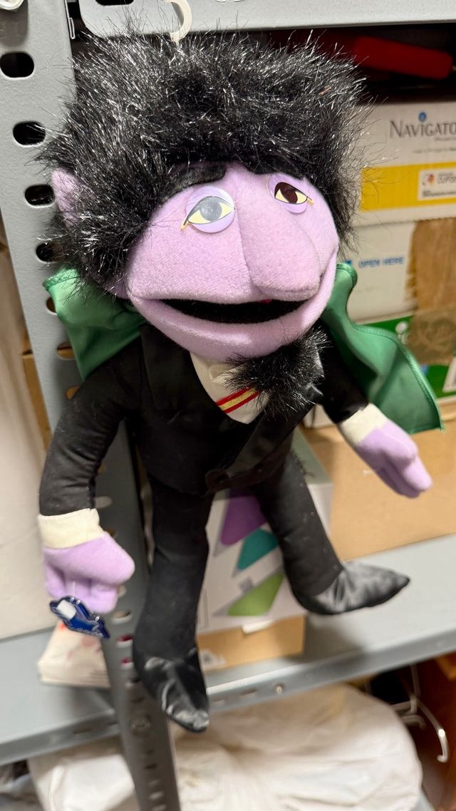 Peluche Count Draco Sesame Street