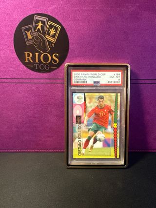 Card Panini Cristiano Ronaldo Mundial Alemania PSA