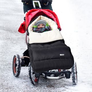 Saco Silla Paseo Universal Invierno Negro
