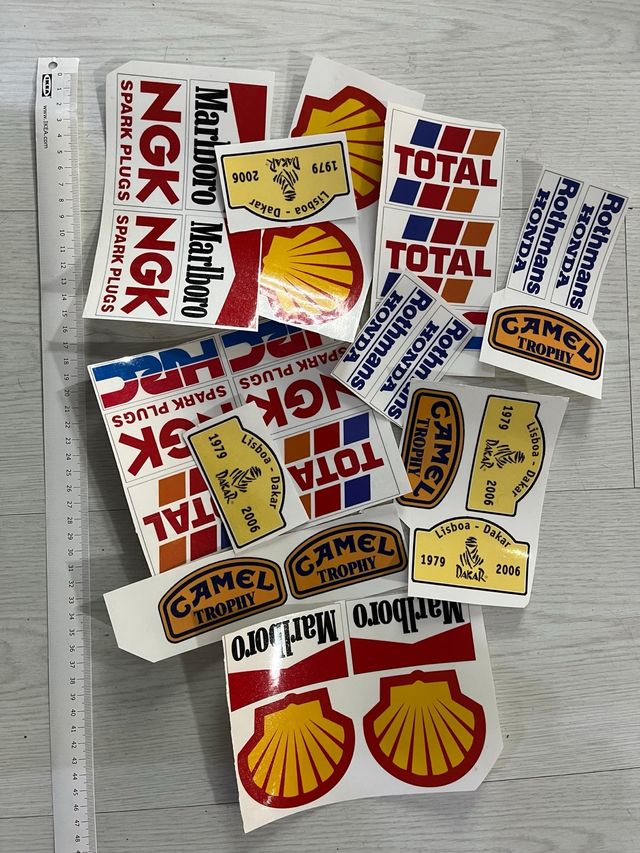 Autocolantes Vinil Transparente Vários Temas