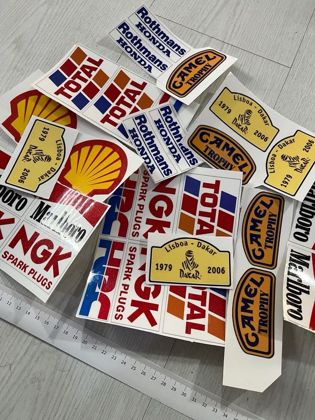 Autocolantes Vinil Transparente Vários Temas