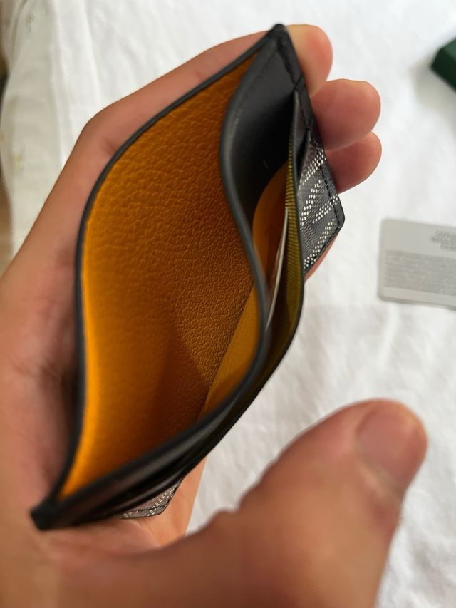 Tarjetero Goyard Negro