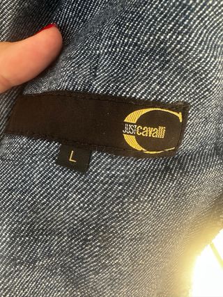 Chaqueta Vaquera Just Cavalli Talla L