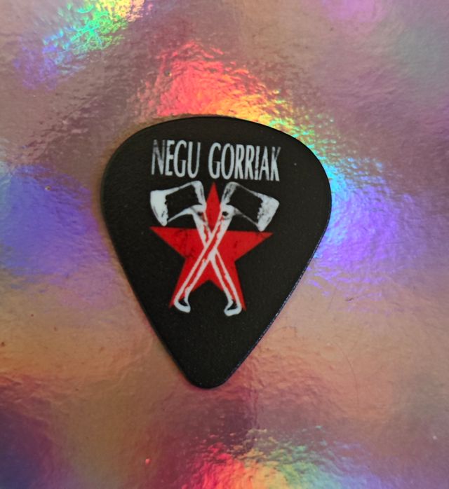 Púa de guitarra Negu Gorriak