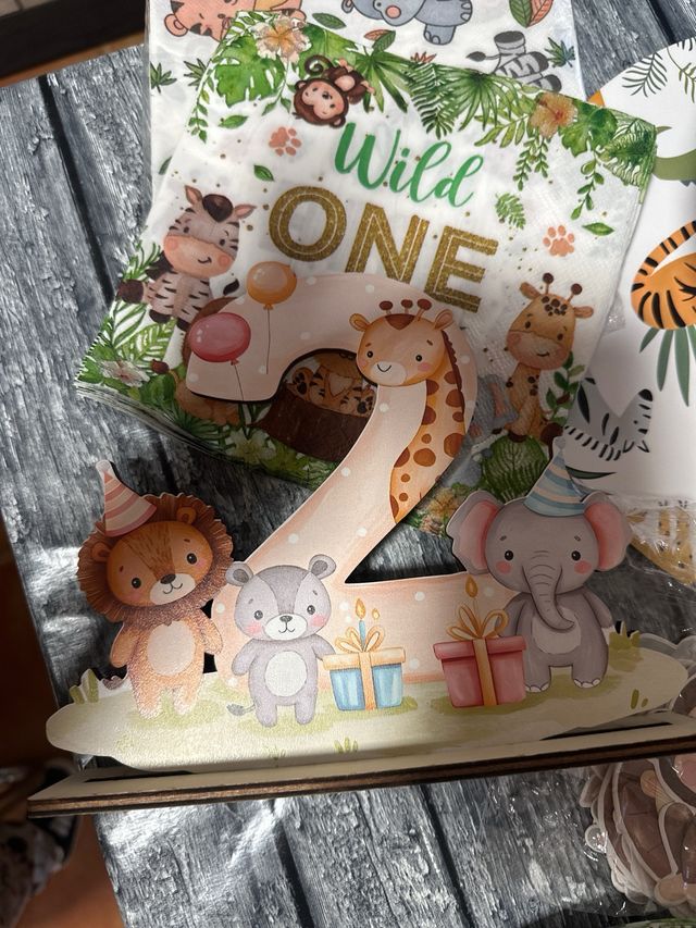 Platos y Accesorios Fiesta Wild One