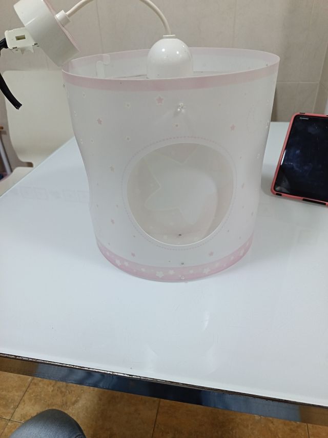 Lámpara infantil estrellas y luna