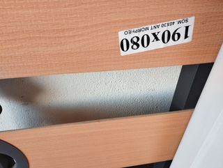 Somier de láminas de madera Morpheo, como nuevo.